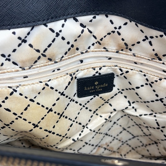 Kate Spade Newbury Lane Miles Black Saffiano Leather Shoulder Bag - Picture 9 of 9